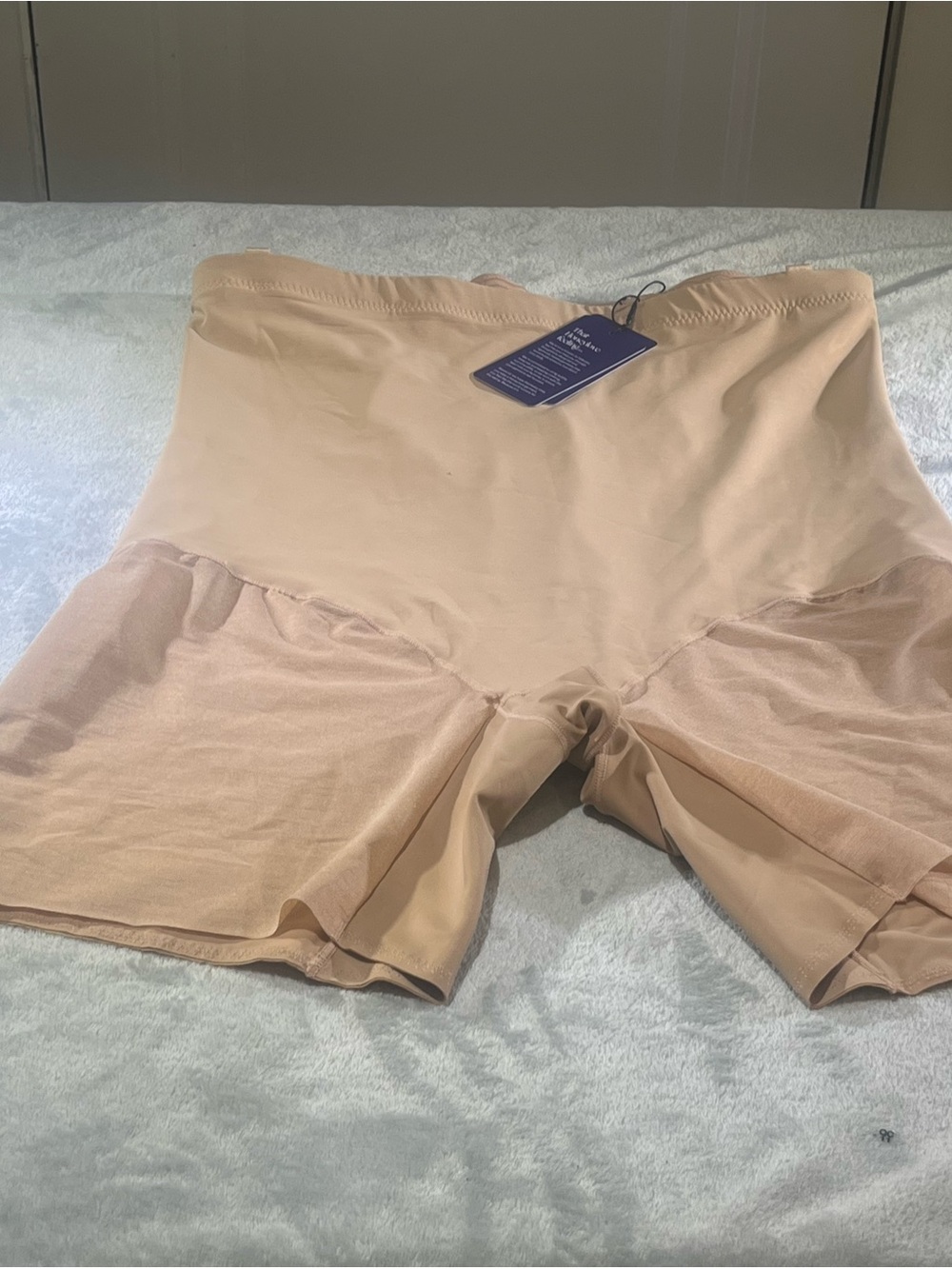 Honeylove SuperPower Short Sand High Waisted Sculpting Shapewear 3x
